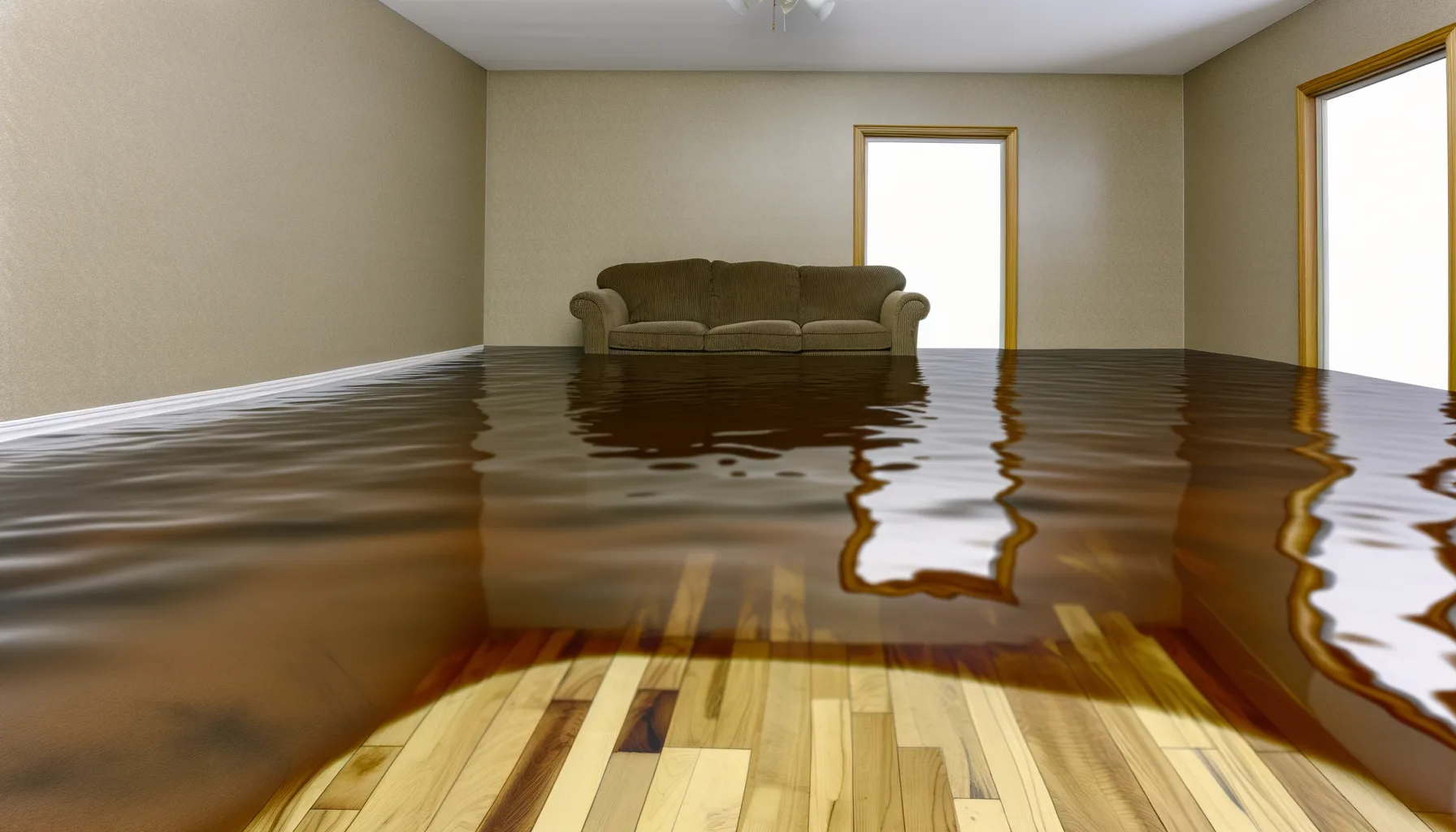 Kitchen Water Damage